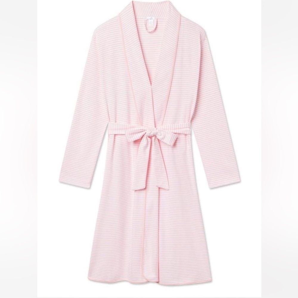 VS Pink Striped Women's Robe